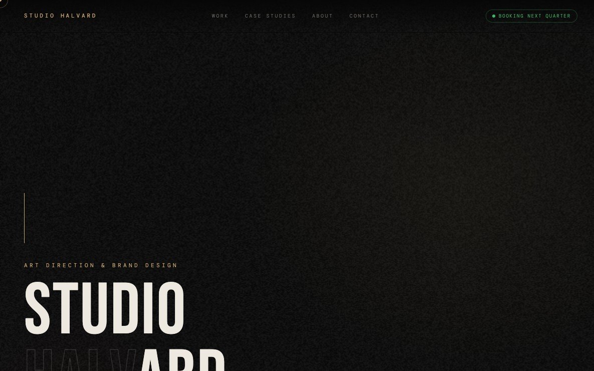 Vitrine — website